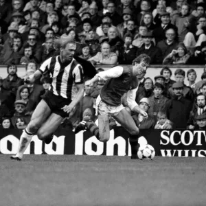 English League Division One match at Highbury. Arsenal 2 v West Bromwich Albion 0 English League Division One match at Highbury. Arsenal 2 v West Bromwich Albion 0