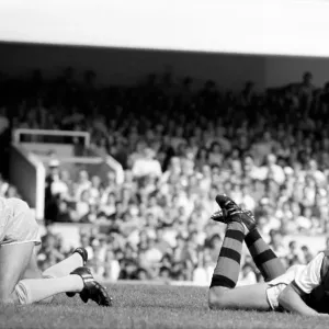 English League Division One match at Highbury. Arsenal 0 v Liverpool 2