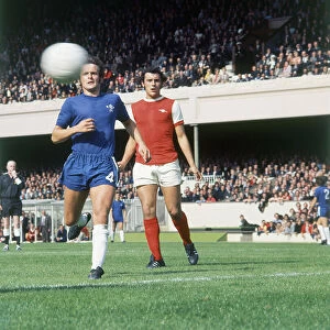 English League Division One match at Highbury. Arsenal 3 v Chelsea 0