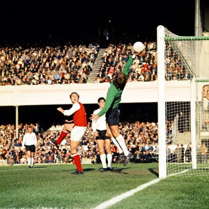 English League Division One match at Highbury. Arsenal 4 v Nottingham Forest 0
