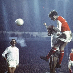 English League Division One match at Highbury. Arsenal 3 v Manchester United 1
