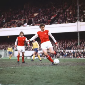 English League Division One match at Highbury Arsenal 1 v Southampton 0 English League Division One match at Highbury Arsenal 1 v Southampton 0