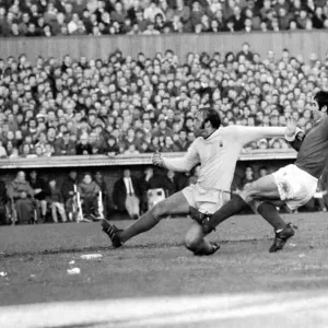 English League Division One match at Highfield Road Coventry City 1 v Manchester English League Division One match at Highfield Road Coventry City 1 v Manchester