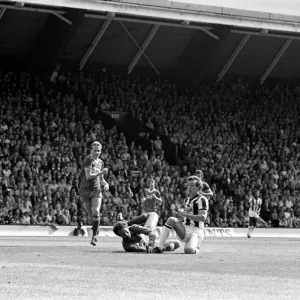 English League Division One match. Liverpool 2 v West Bromwich Albion 0