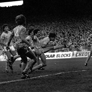 English League Division Two match at Maine Road Manchester City 1 v Sheffield