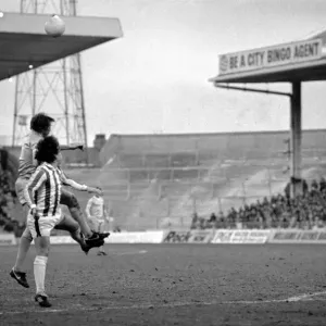 Manchester City v Stoke City 1982 Print