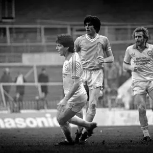 English League Division One match. Manchester City 4 v Brighton and Hove Albion 0 English League Division One match. Manchester City 4 v Brighton and Hove Albion 0