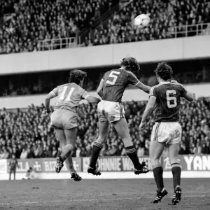 English League Division One match. Nottingham Forest 3 v Manchester City 0 English League Division One match. Nottingham Forest 3 v Manchester City 0