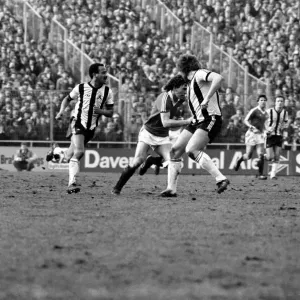 Notts County v Manchester United 1982 Print