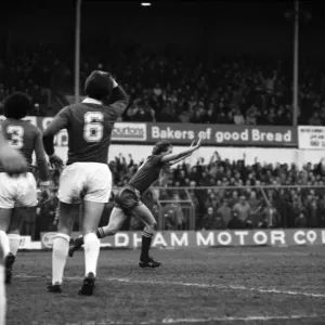 English League Division Two match. Oldham Athletic 0 v Blackburn Rovers 3 English League Division Two match. Oldham Athletic 0 v Blackburn Rovers 3