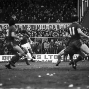 English League Division Two match. Oldham Athletic 0 v Blackburn Rovers 3 English League Division Two match. Oldham Athletic 0 v Blackburn Rovers 3