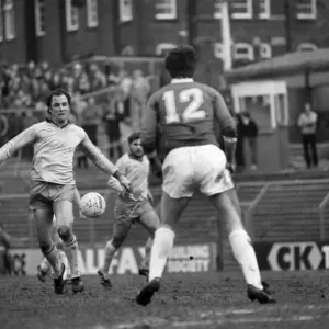 Oldham Athletic v Sheffield Wednesday Print, 1982