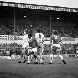 English League Division Two match. Oldham Athletic 1 v Chelsea 0 English League Division Two match. Oldham Athletic 1 v Chelsea 0