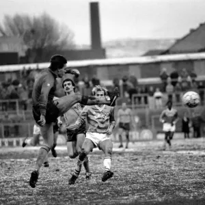 Oldham Athletic 3 v Derby County 0 Print January 1984 Oldham Athletic 3 v Derby County 0 Print January 1984