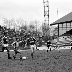 Sheffield Wednesday v Charlton Athletic Print, March 1982