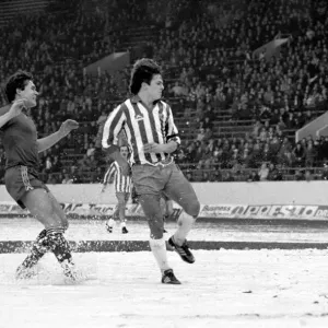 Sheffield Wednesday v Blackburn Rovers English League Division Two Print January 1982