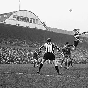 English League Division One match at St James Park. Newcastle United 0 v Liverpool