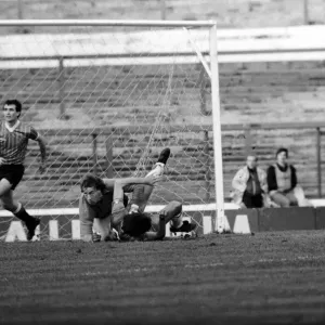 English League Division Two match at Stamford Bridge. Chelsea 1 v Shrewsbury 2 English League Division Two match at Stamford Bridge. Chelsea 1 v Shrewsbury 2