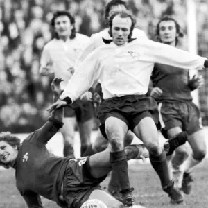English League Division One match at Stamford Bridge. Chelsea 1 v Derby County 1 English League Division One match at Stamford Bridge. Chelsea 1 v Derby County 1