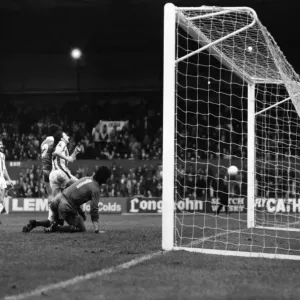 English League Division One match. Stoke 3 v Brighton and Hove Albion 0 English League Division One match. Stoke 3 v Brighton and Hove Albion 0