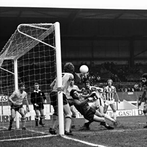 English League Division One match Stoke City 0 v Sunderland 1 March 1983
