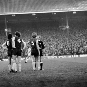 Stoke City v Aston Villa 1982 English League Division One Print Stoke City v Aston Villa 1982 English League Division One Print