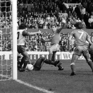 English League Division One match Stoke City 0 v Manchester United 1 Norman English League Division One match Stoke City 0 v Manchester United 1 Norman