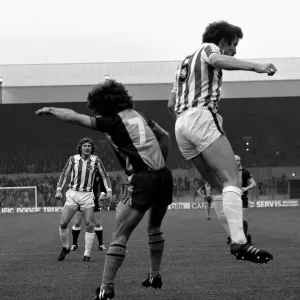 English League Division One match. Stoke City 0 v Southampton 2 English League Division One match. Stoke City 0 v Southampton 2