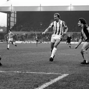 English League Division One match. Stoke City 0 v Southampton 2 English League Division One match. Stoke City 0 v Southampton 2