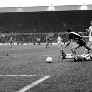 English League Division One match. Stoke City 0 v Southampton 2 English League Division One match. Stoke City 0 v Southampton 2