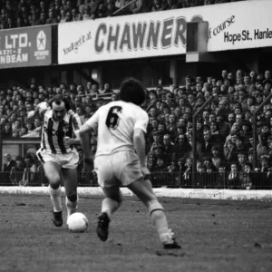 English League Division One match. Stoke City 0 v Tottenham Hotspur 2 English League Division One match. Stoke City 0 v Tottenham Hotspur 2