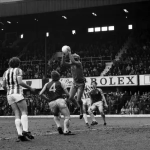English League Division One match. Stoke City 2 v West Ham United 1