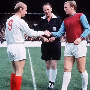 English league Division One match at Upton Park West Ham United v Manchester United
