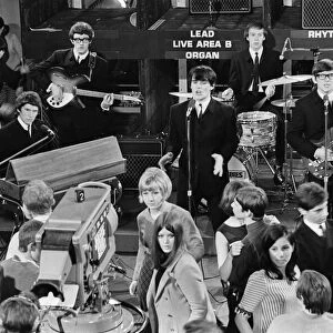 English pop group The Zombies appear on the television programme Ready Steady Go