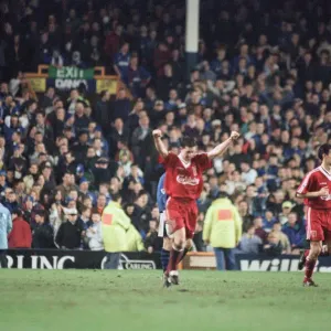 English Premier League match at Goodison Park. Everton 1 v Liverpool 1 English Premier League match at Goodison Park. Everton 1 v Liverpool 1