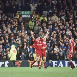 English Premier League match at Goodison Park. Everton 1 v Liverpool 1 English Premier League match at Goodison Park. Everton 1 v Liverpool 1