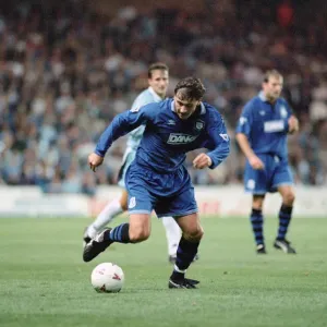 English Premier League match at Maine Road. Manchester City 0 v Everton 2 English Premier League match at Maine Road. Manchester City 0 v Everton 2
