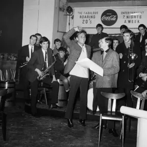 Billy Fury Rehearsal Print, March 1965 Billy Fury Rehearsal Print, March 1965