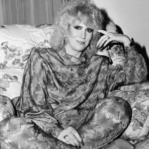 English singer Dusty Springfield, 26th July 1985