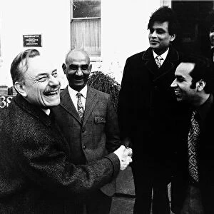 Enoch Powell Conservative MP with party members 1974