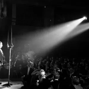 Entertainer Billie Bennett seen here performing on stage circa January 1936
