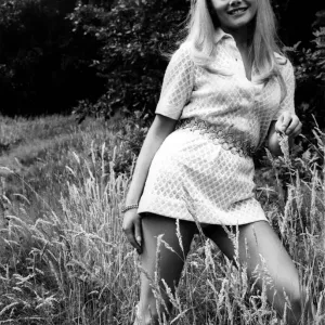 Anne Aston Mini Dress Print, August 1969
