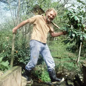 Environmental campaigner David Bellamy. 20th January 1983