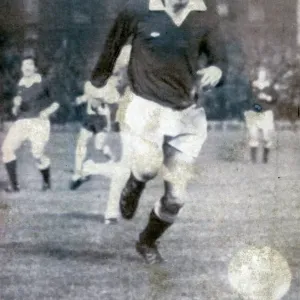 1976 Football Print: Willie Gibson vs Hamburg