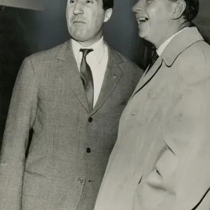 EQI Inter Milan versus Rangers February 1965 Inter MIlan manager Helenio Herrera EQI Inter Milan versus Rangers February 1965 Inter MIlan manager Helenio Herrera