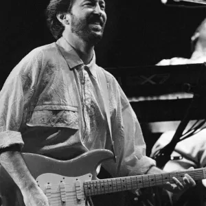 Eric Clapton singer / songwriter and guitarist performing at The Birmingham National Eric Clapton singer / songwriter and guitarist performing at The Birmingham National