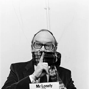 Eric Morecambe promoting his book "Mr Lonely"in Birmingham. 31st March 1981