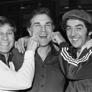 Ernest Maxin at rehearsals for Lennie and Jerrys BBC1 Christmas Special