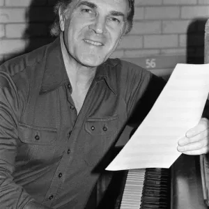 Ernest Maxin at rehearsals for Lennie and Jerrys BBC1 Christmas Special