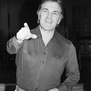 Ernest Maxin at rehearsals for Lennie and Jerrys BBC1 Christmas Special
